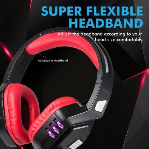 Promate Wired Over Ear Gaming Headset With Mic Braided