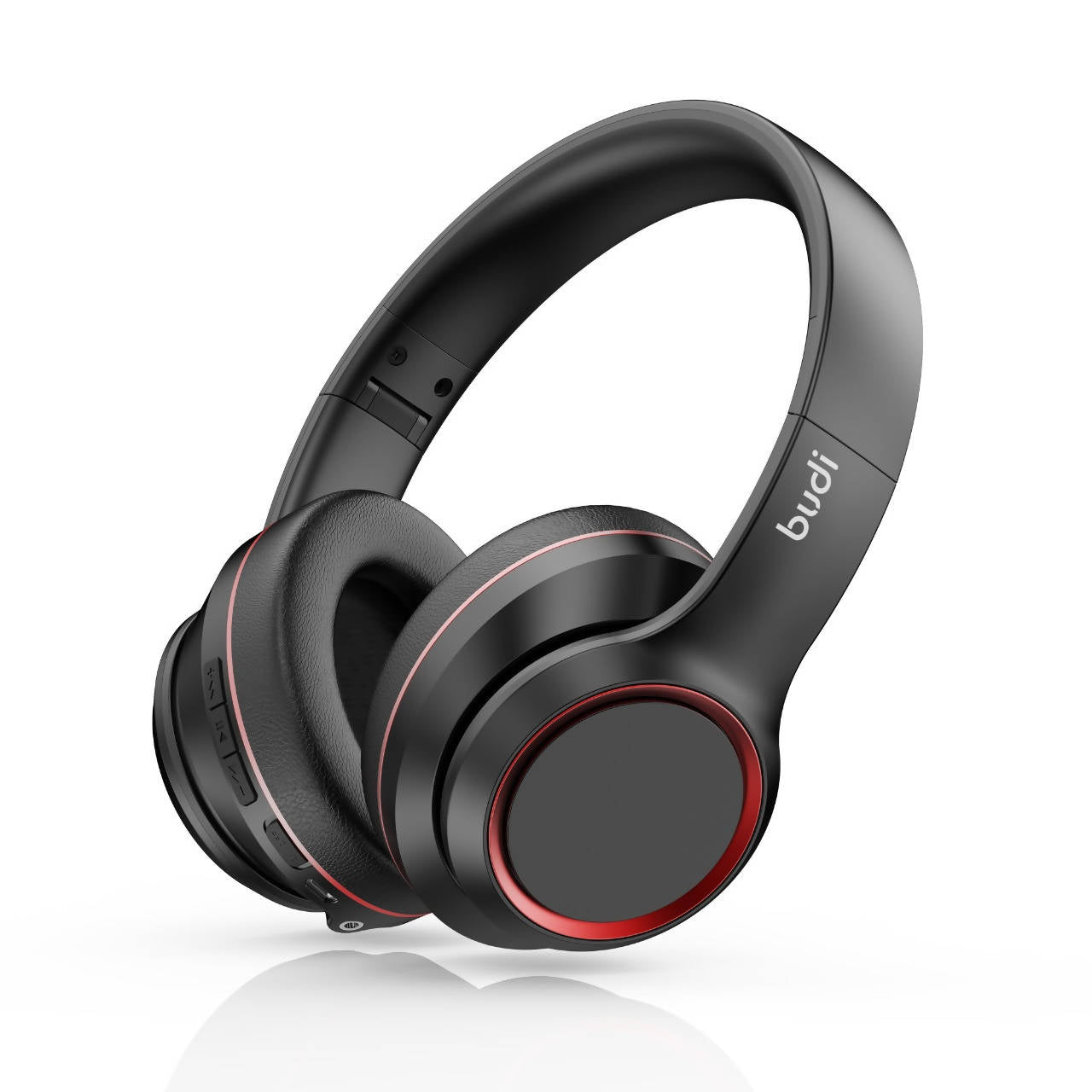 Budi Bluetooth Wireless Headset With Bass Stereo Black