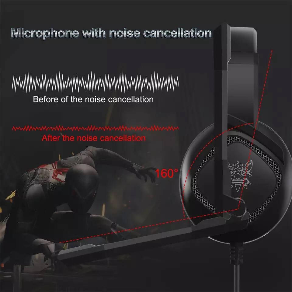 ONIKUMA K19 Mic Gaming Headset Bass Stereo Headphones