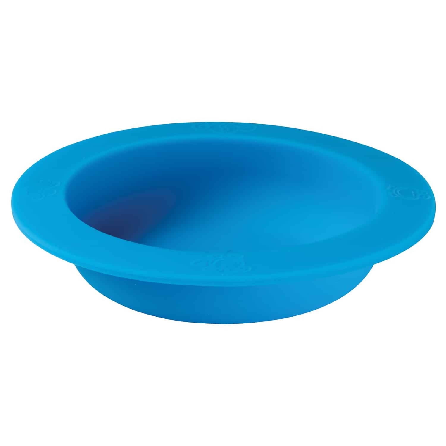 Oogaa Baby Bowl and Lid Silicone Blue