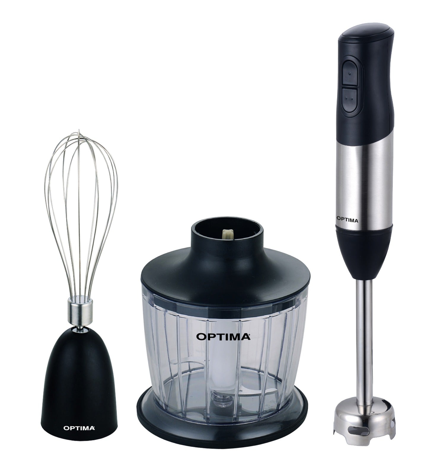 Optima Stick Blender Chopper Whisk 300W