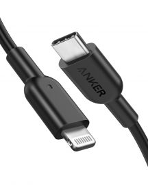 Anker Powerline III Usb C To Lightning 0.9M 3Ft Black