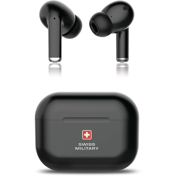 Swiss Military Delta TWS Earbuds Black