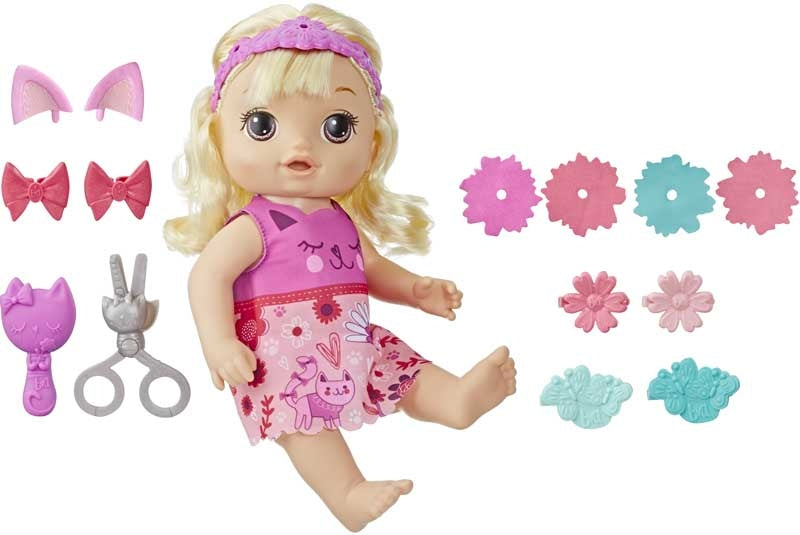 Hasbro Baby Alive Brush N Snip BLD Hair