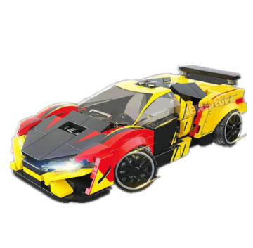 2021 New Moc Speed Champion Series Lam Bor Ghi Ni Famous Supercar Race Car Sports Building Blocks Bricks Kits Classic Model