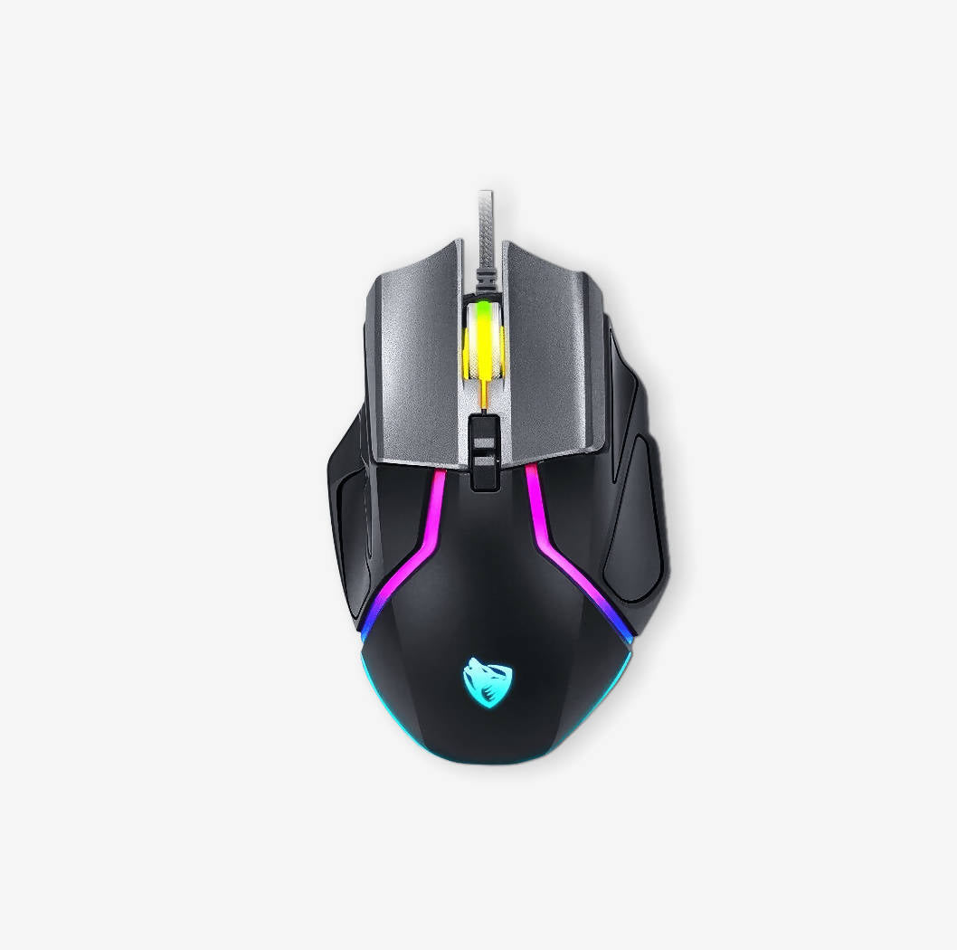 T-WOLF V11 Wired RGB Gaming Mouse