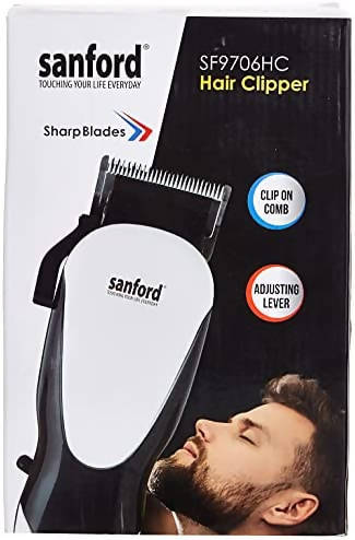 Sanford Hair Clipper Non Rechargeable Black & White