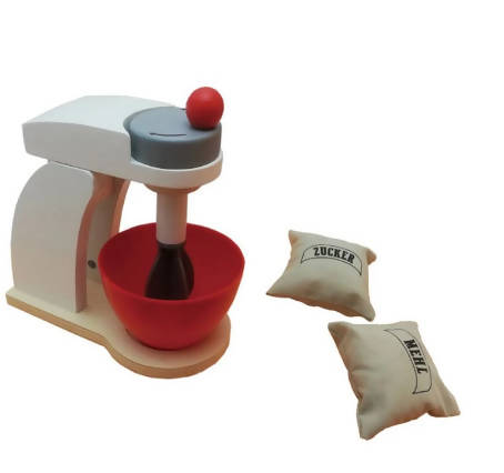 Ootdty Children's Wooden Pretend Toy Set Coffee Machine