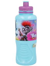 Trolls 2 Water Bottle With Straw