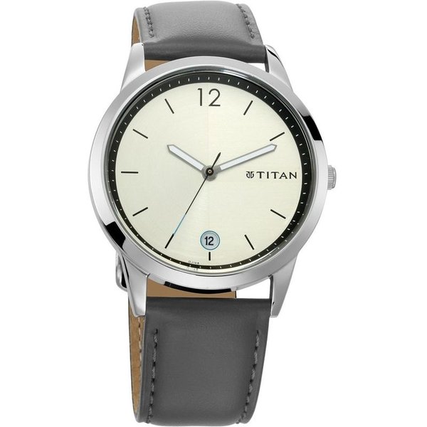 Titan Work Wear Analog Men Watch 1806SL03 | Stainless Steel | Mesh Strap | Water-Resistant | Minimal | Quartz Movement | Lifestyle | Business | Scratch-resistant | Fashionable | Halabh.com