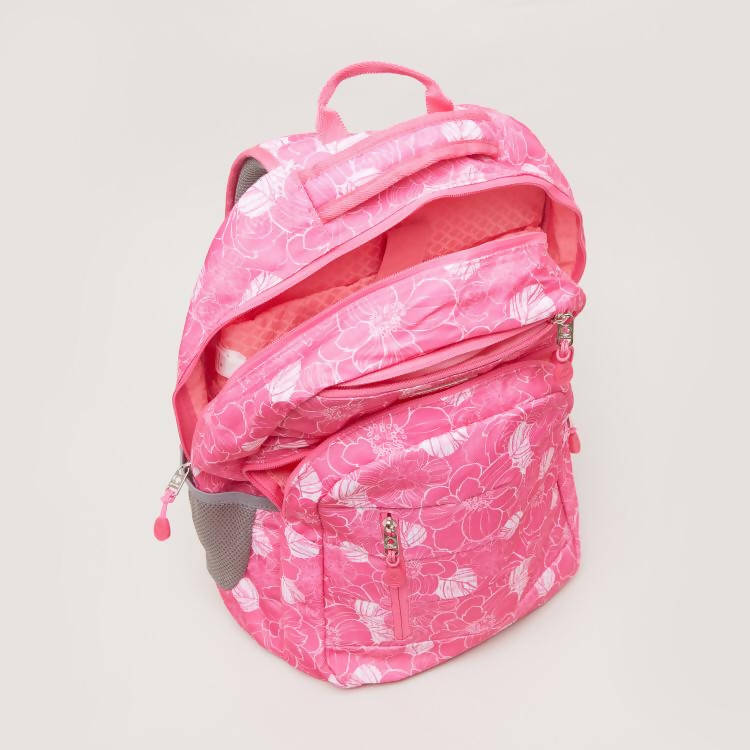 JWorld Aloha Floral Printed Backpack