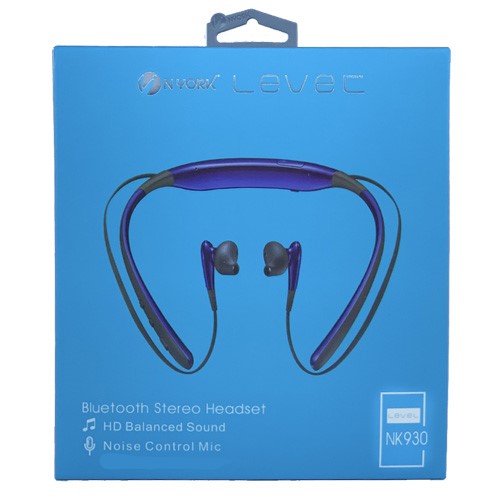 Nyork Bluetooth Stereo Headset Level  Black