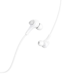 Hoco Anti Bending Earphones White