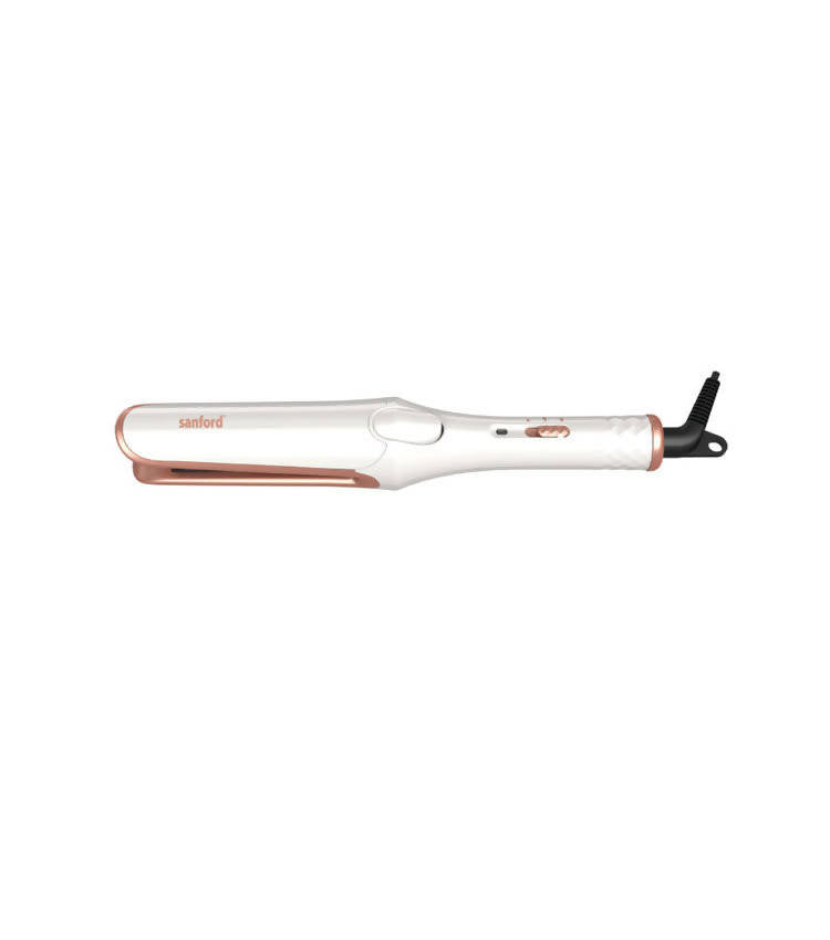 Sanford Hair Styler | Color White & Rose Gold | Best Personal Care Accessories | Hair Care & Styling Product | Halabh