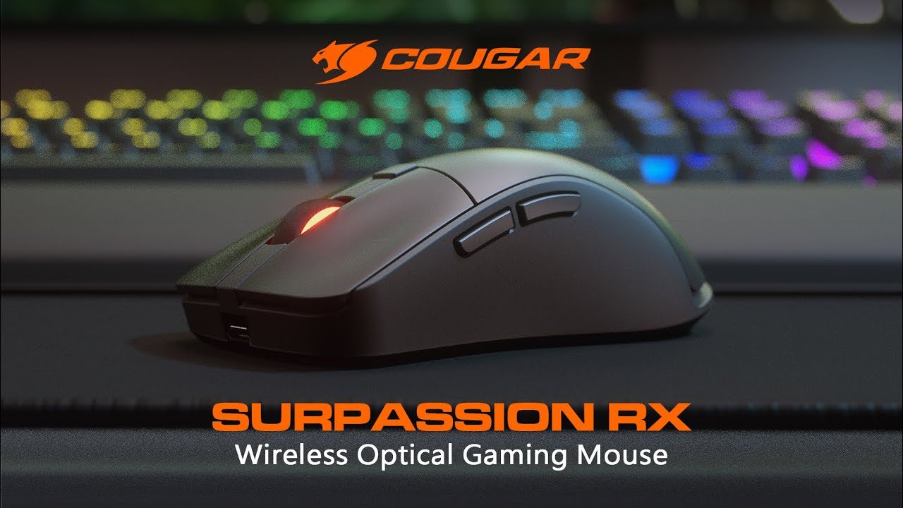 Cougar RX Wireless Optical Gaming Mouse Black