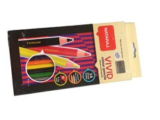 Nataraj Colour Pencil Vivid W Sharpner