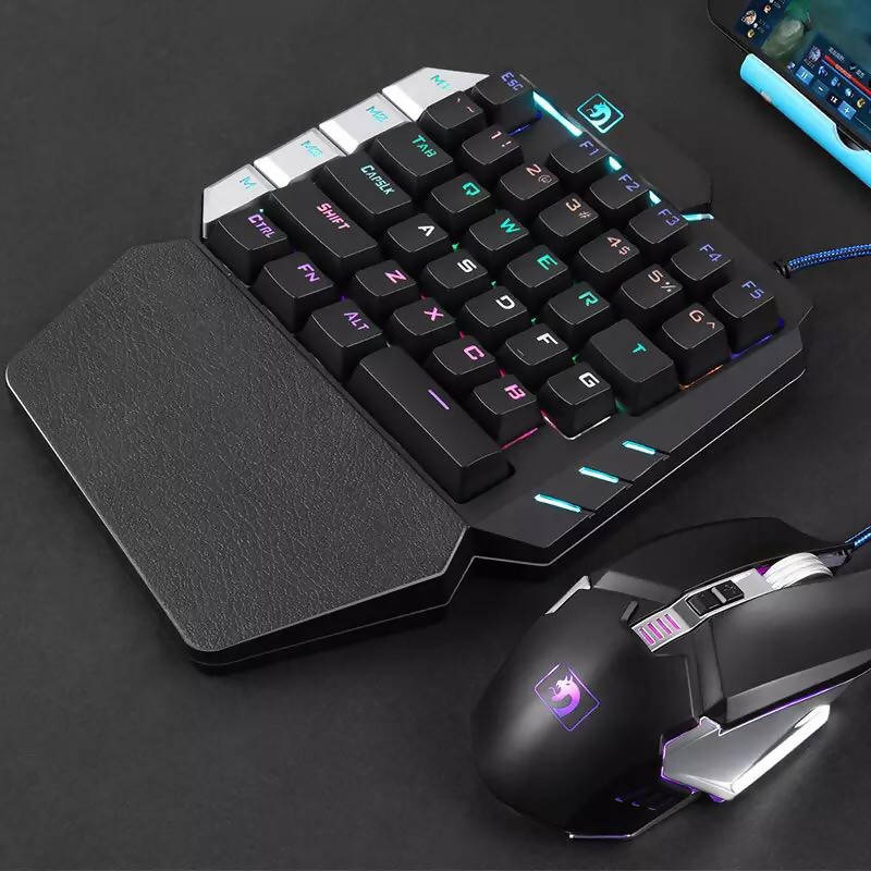 One Hand Mechanical Gaming Keyboard