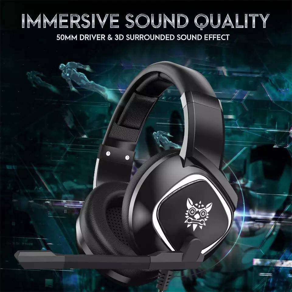 ONIKUMA K19 Mic Gaming Headset Bass Stereo Headphones