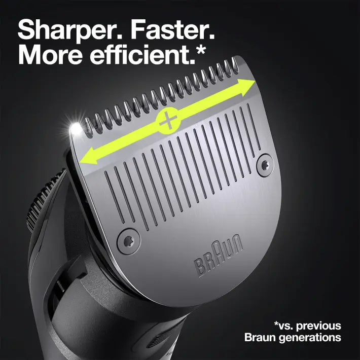 Braun Beard Trimmer BT7350 With Precision Dial & 7 Attachments