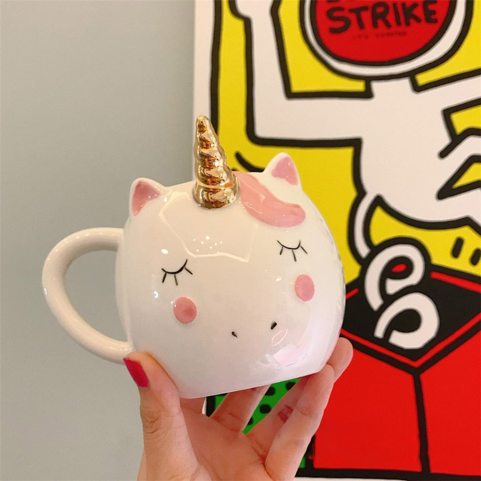 Embrace the Magic with Our Creative Ceramic Unicorn Mug | Kitchen Appliance | Halabh.com