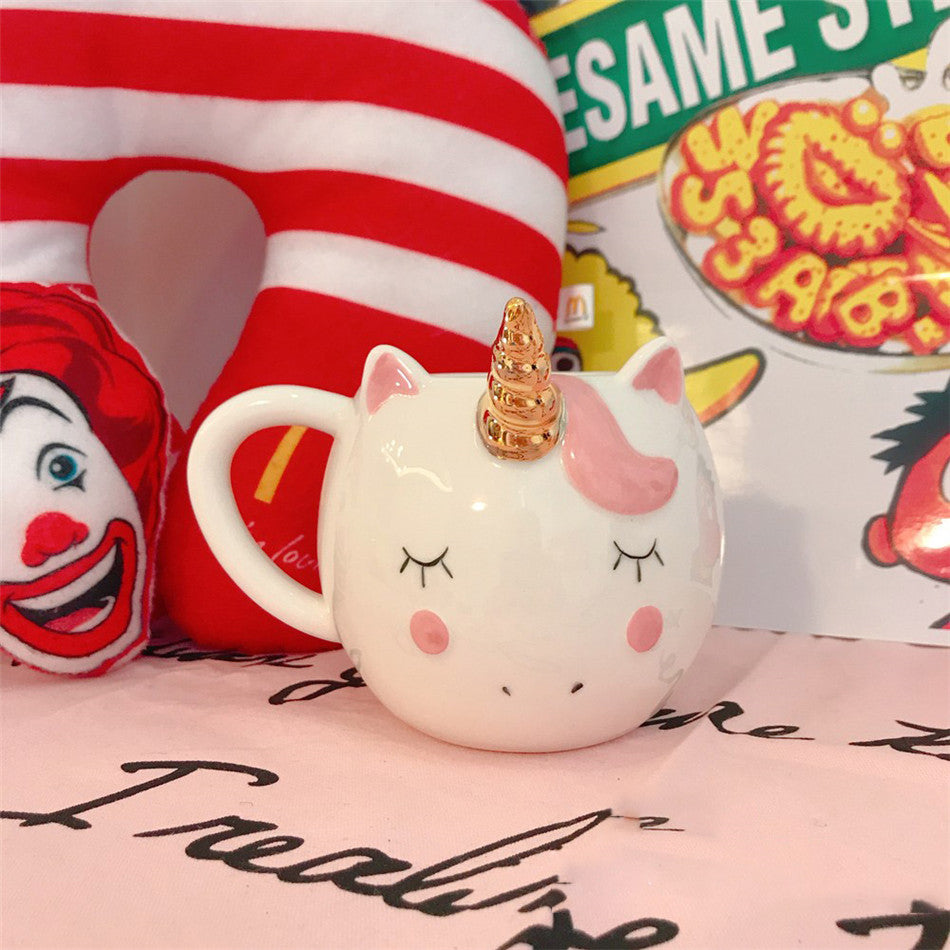 Embrace the Magic with Our Creative Ceramic Unicorn Mug | Kitchen Appliance | Halabh.com