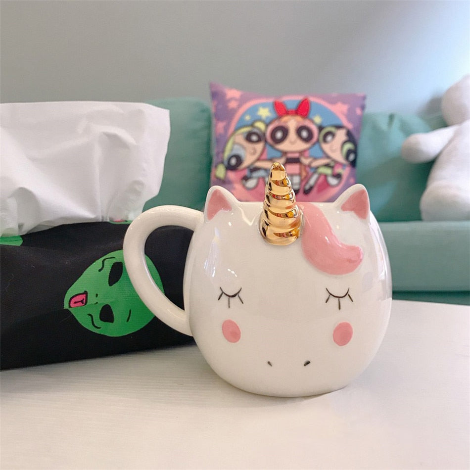 Embrace the Magic with Our Creative Ceramic Unicorn Mug | Kitchen Appliance | Halabh.com