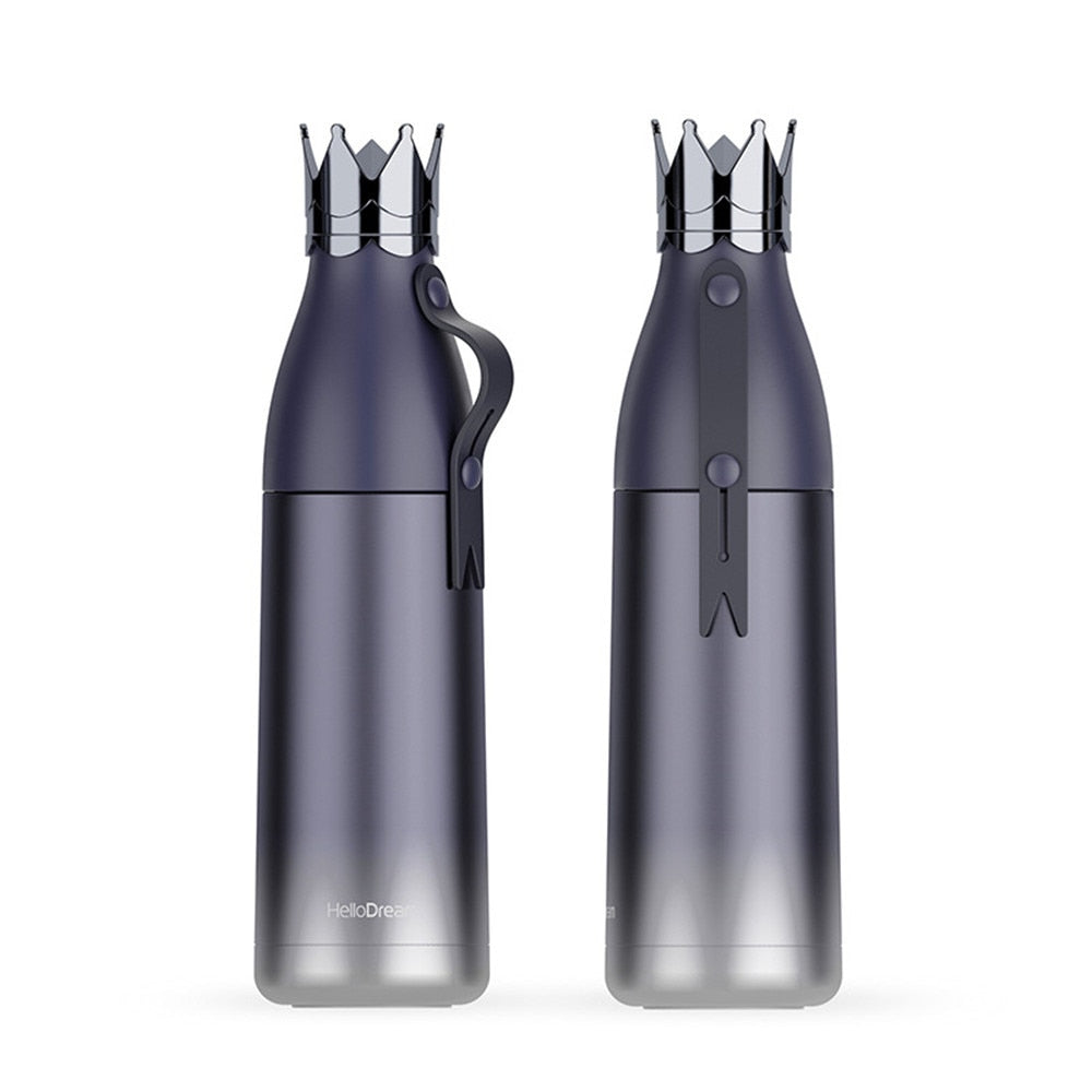 Drinkware  Bottle Crown Water Bottle Outdoor Mug Travel Bottle Vacuum Bottle