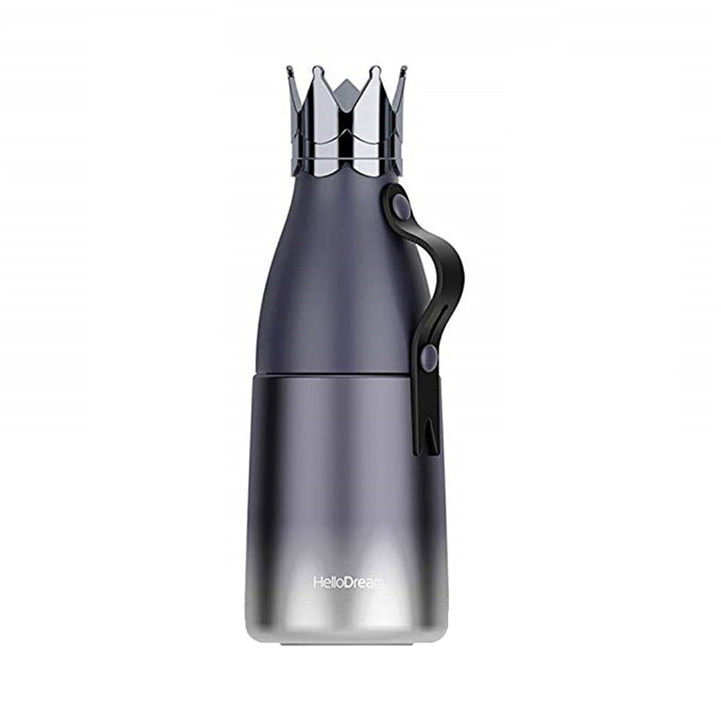 Drinkware  Bottle Crown Water Bottle Outdoor Mug Travel Bottle Vacuum Bottle