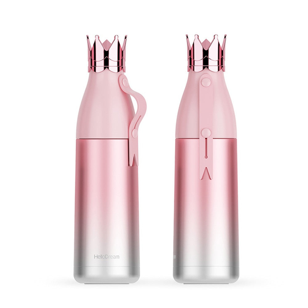 Drinkware  Bottle Crown Water Bottle Outdoor Mug Travel Bottle Vacuum Bottle