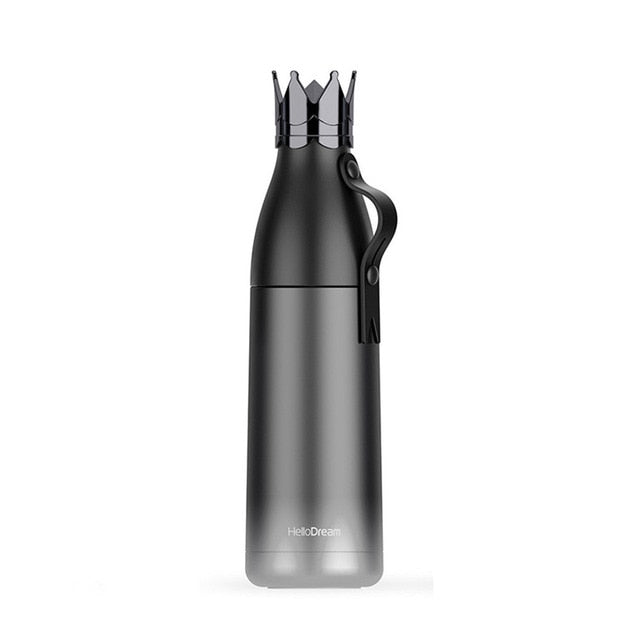 Drinkware  Bottle Crown Water Bottle Outdoor Mug Travel Bottle Vacuum Bottle