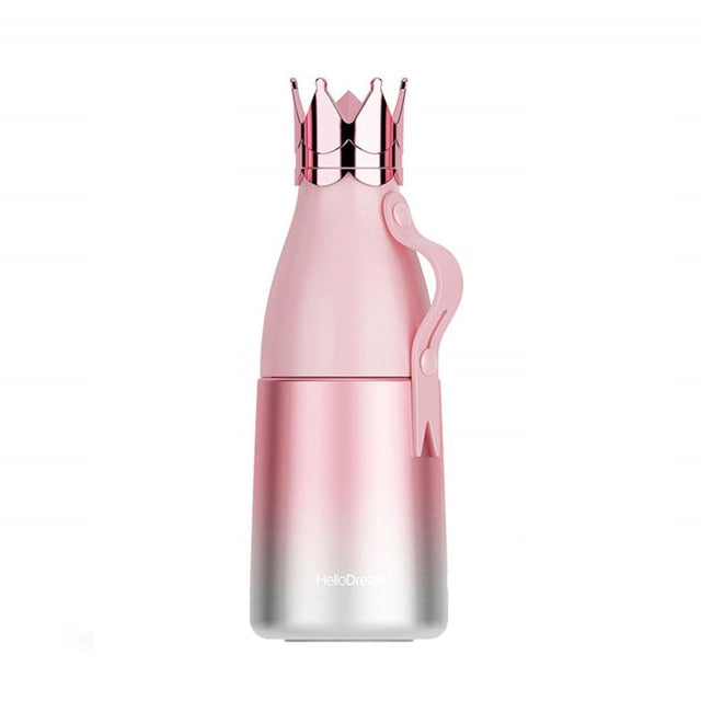 Drinkware  Bottle Crown Water Bottle Outdoor Mug Travel Bottle Vacuum Bottle