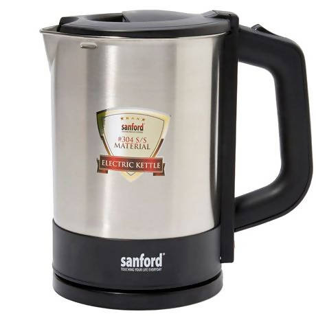 Sanford Stainless Steel Electric Kettle 1.7 Litre Silver & Black