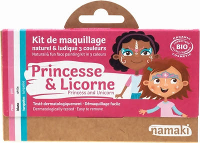 Namki Princess & Unicorn Face Painting Kit Color Multi