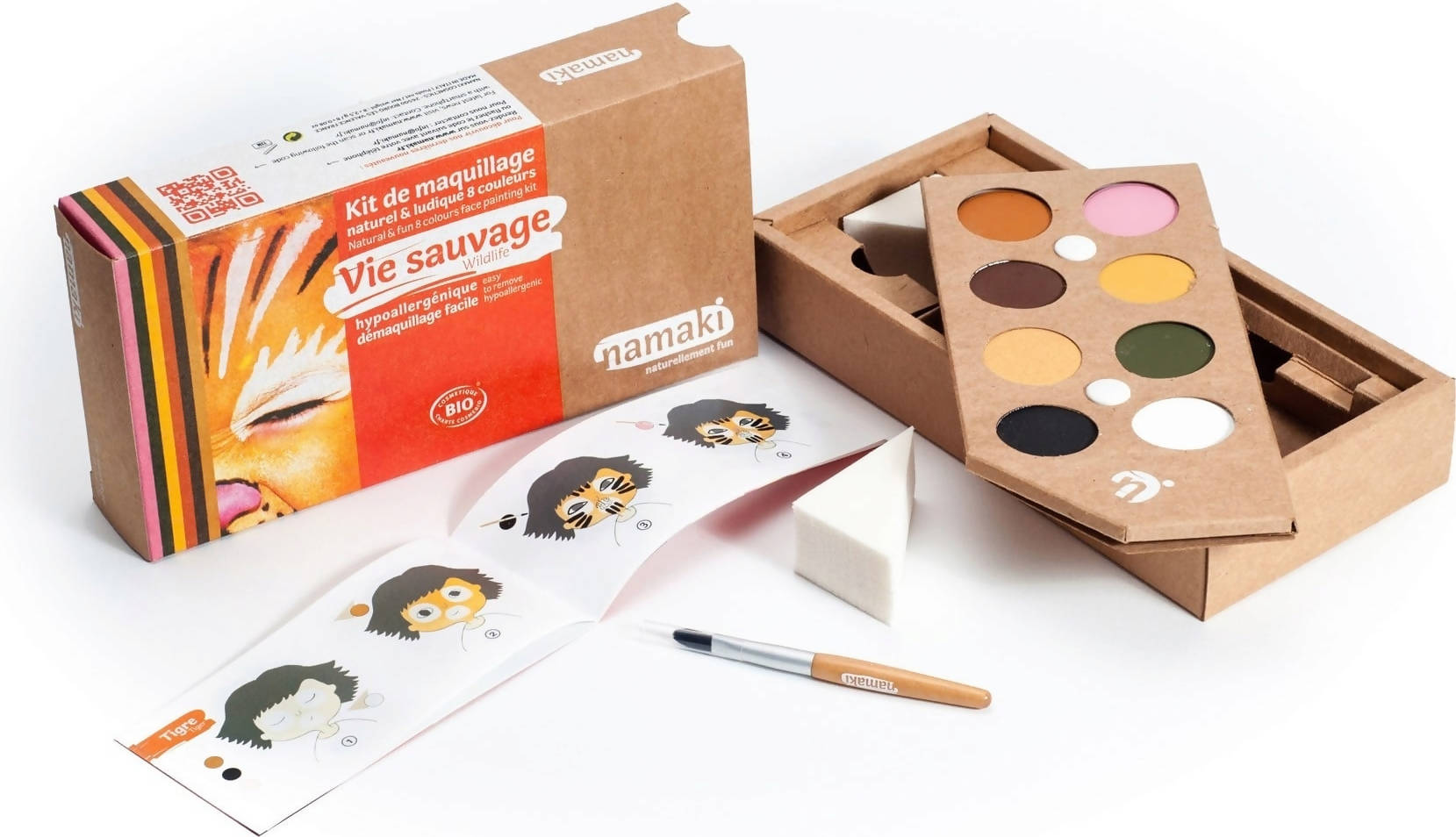 Namaki Wildlife Face Painting Kit