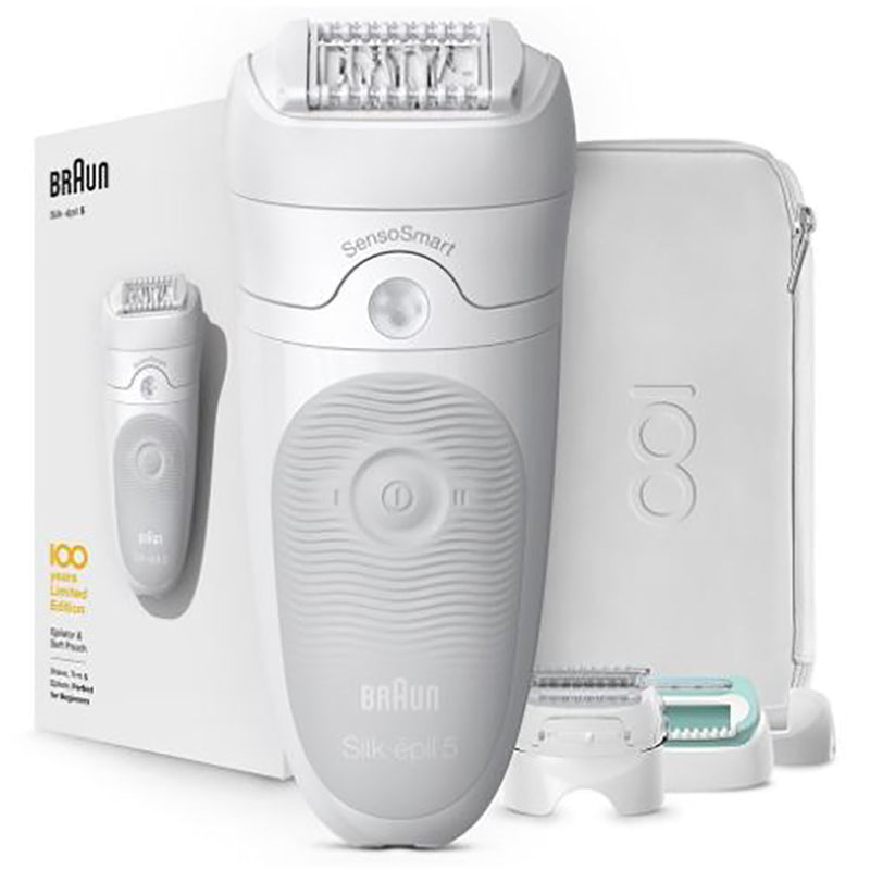 Braun Silk Epil MBSES5 Epilator Max Limited Edition White