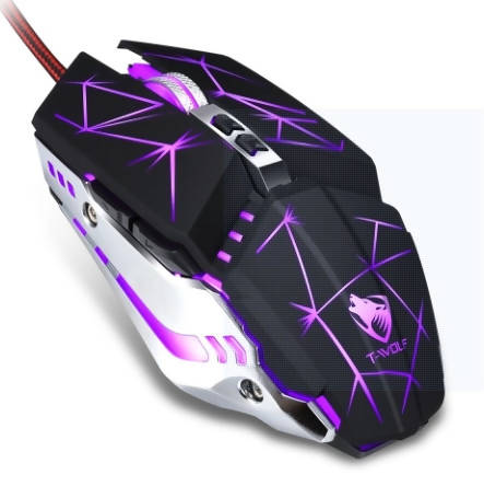 T-WOLF V7 Wired Gaming Mouse