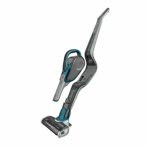 Black & Decker 2 In 1 Stick Vacuum Cleaner 36Wh Silver & Blue | in Bahrain | Halabh.com