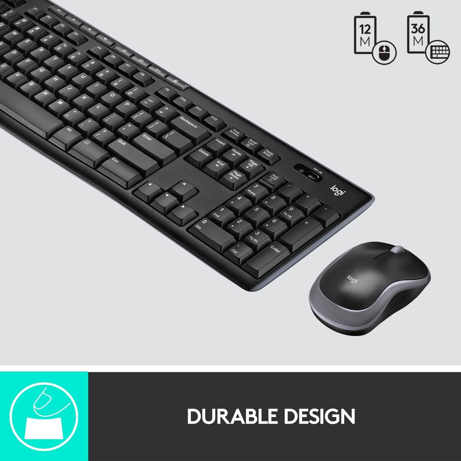 Logitech Wireless Keyboard And Mouse Combo For Windows