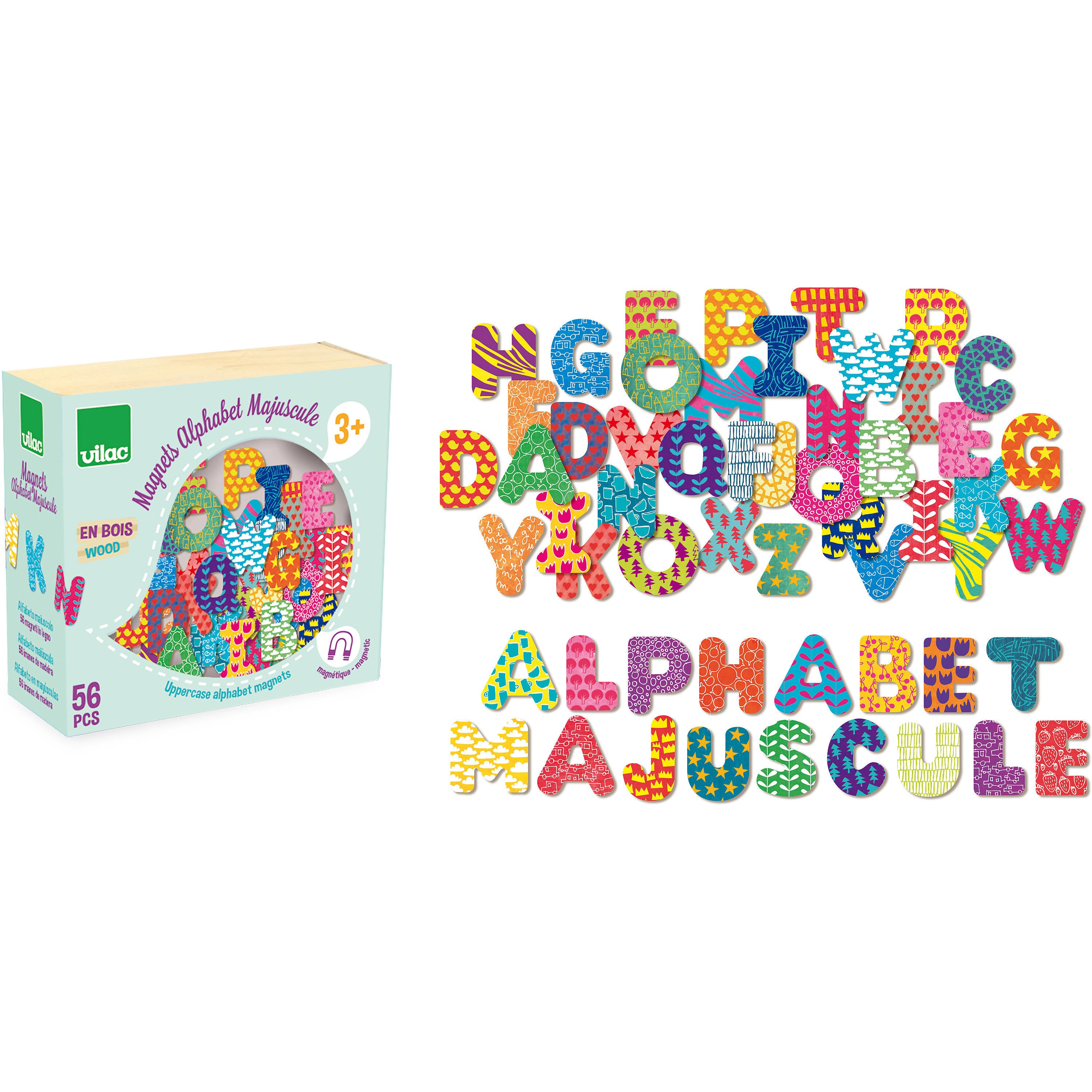 Vilac Wooden Magnets Alphabet Lower Case