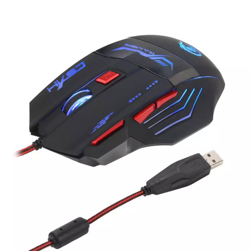 Professional Gaming Wired Mouse 5500 DPI